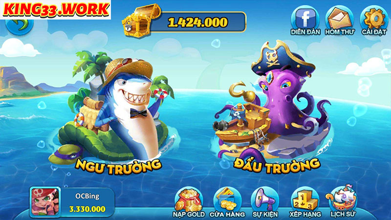 King33 - Game vua bắn cá, ai cũng có thể thắng lớn? 3 Những lợi ích của game vua bắn cá mang lại cho hội viên là gì?